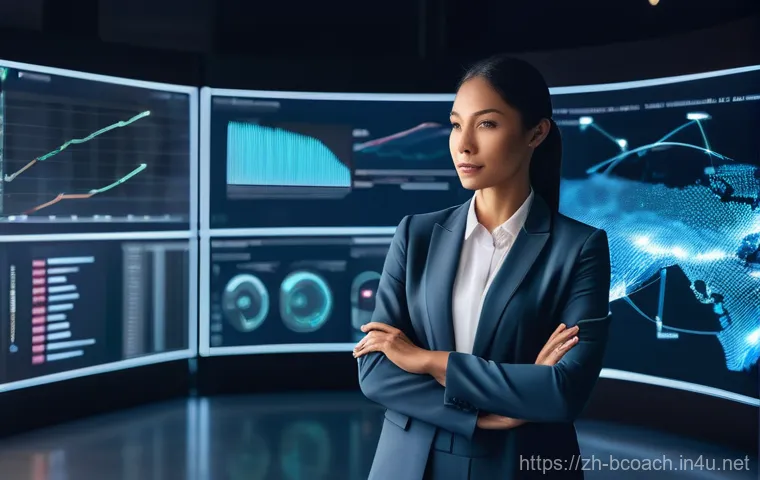 비즈니스 코칭과 비즈니스 분석 연결 - **Prompt 1: Strategic Vision through Integrated Intelligence**
    "A visually striking image depict...